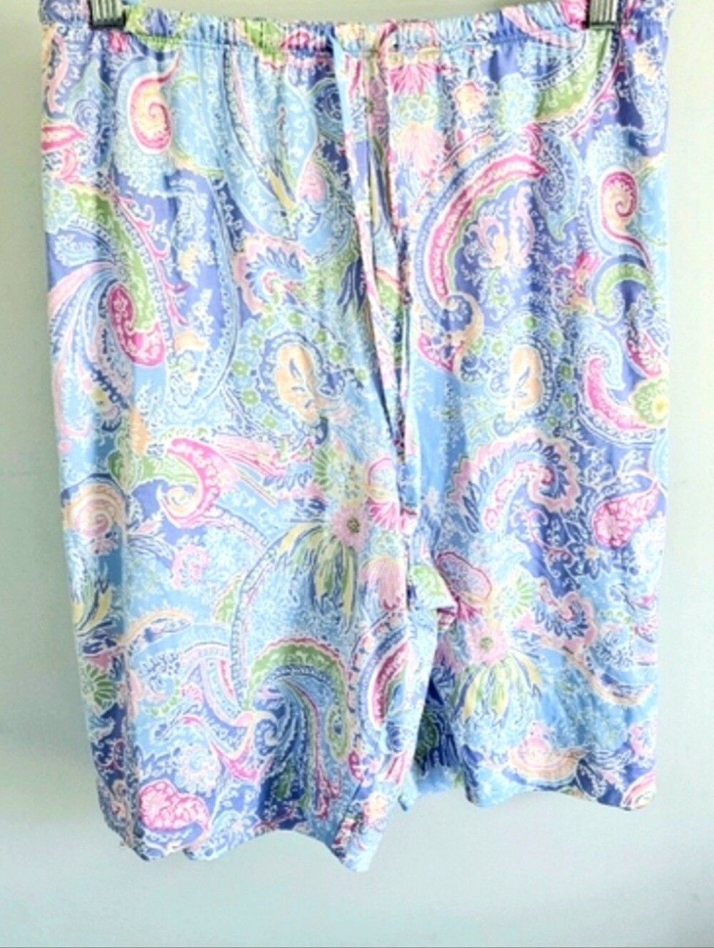 Ralph Lauren Paisley PJ Short Pants Blue Pink